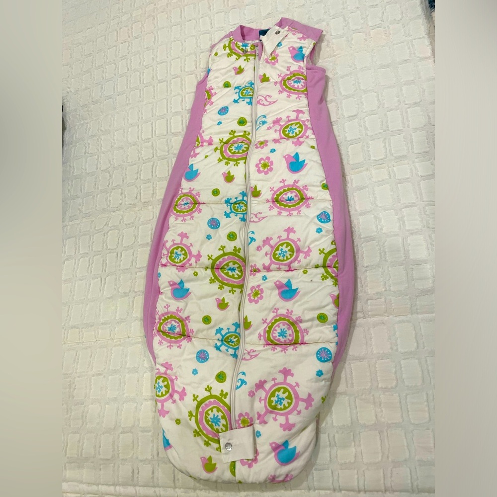 ergoPouch Organic Cotton Sheeting Sleeping Bag 3.5 tog, Size 12-36M